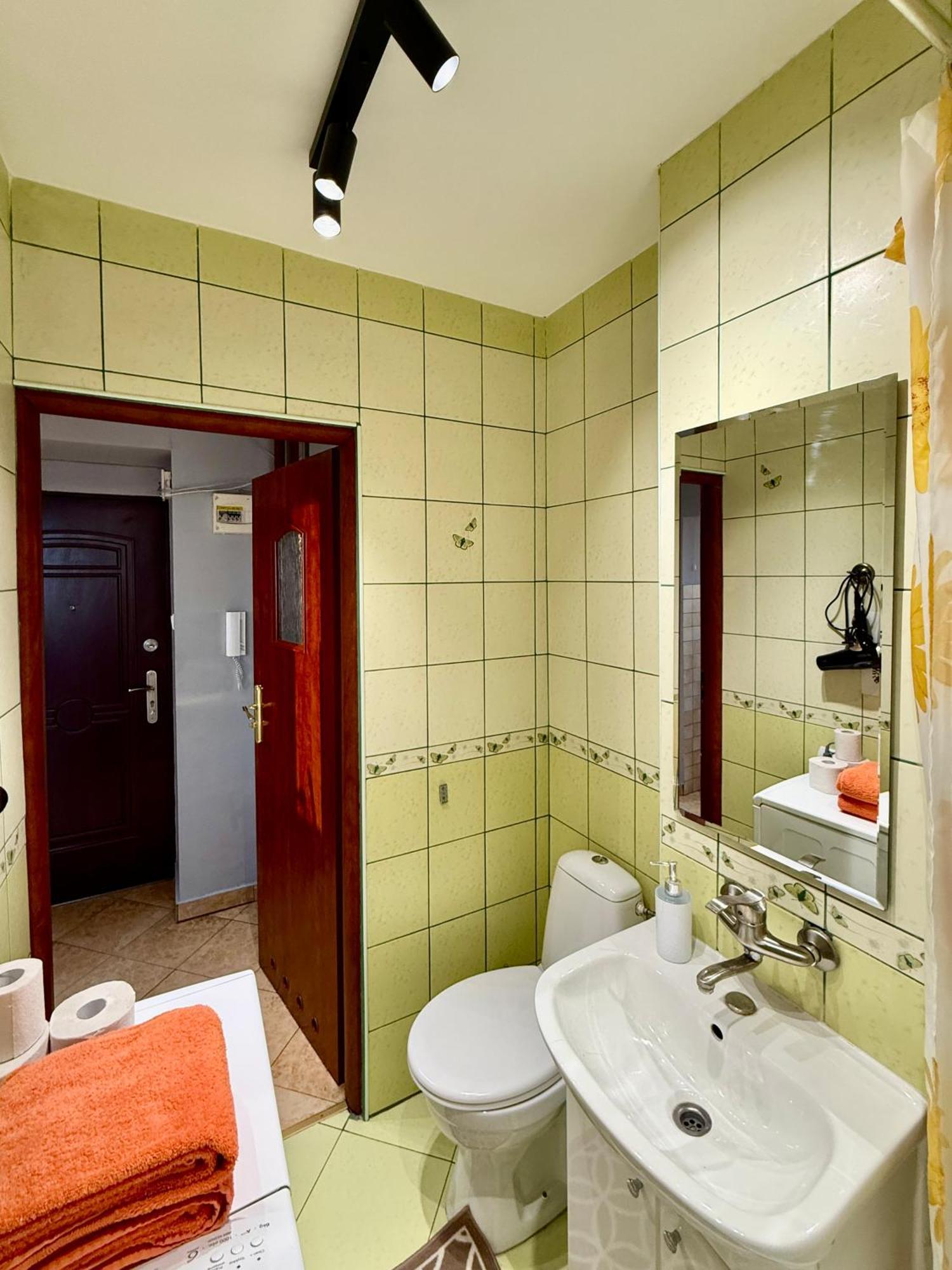 Super Apartment Yellow 2X Metro Fast Wifi 1 Gbs Netflix Panorama Miasta Varšava Exteriér fotografie